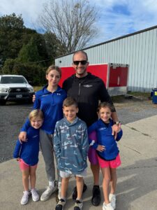 Delivering/installing beds to children without any with the local Sleep In Heavenly Peace!