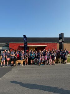 Supporting the runners of the 2024 Boilermaker 15k Road Race