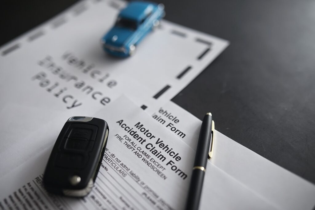Reviewing no-fault insurance documents with an advisor